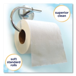 Cottonelle® Ultra Clean Care Bathroom Tissue 1-Ply White 170 Sheets Roll 12 Rolls Pack