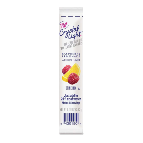 Crystal Light Raspberry Lemonade On The Go 30 Count