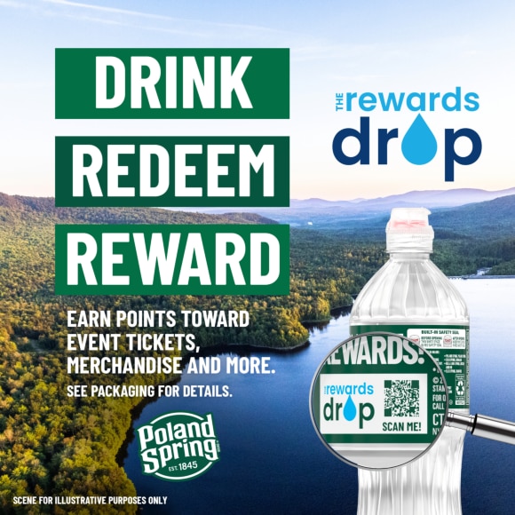 Poland Spring® 100% Natural Spring 1 Liter Water (18 Pack) Image2