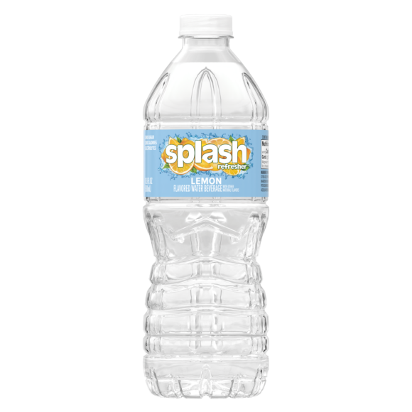 Splash Refresher™ Lemon Flavored Water | 16 ounce 24-Pack