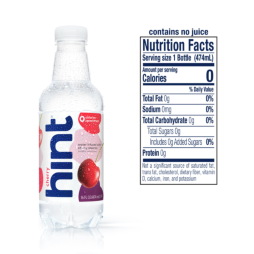 Hint® Cherry Infused Water 16 FL Oz Plastic Bottles (12 Pack)