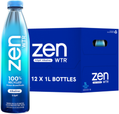 ZenWTR™ 1 Liter Bottles (12 Pack) | ReadyRefresh Water Delivery