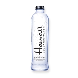 Hawaii Volcanic™ Naturally Alkaline Sparkling Water 777mL Glass Bottle (12 Pack)