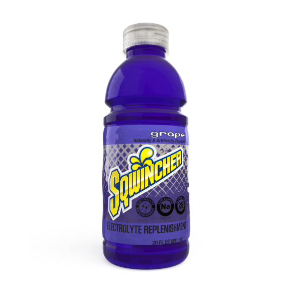 Sqwincher®, Grape, 20oz, Wide mouth, Pack of 24