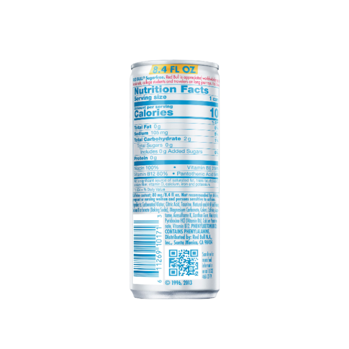 Red Bull Energy Drink Sugar Free | 8 Ounce, 24 Pack | ReadyRefresh, image size:1160x1160