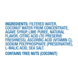 Frutitas™ Agua Fresca, Coconut Lime 16 oz (12 Pack)