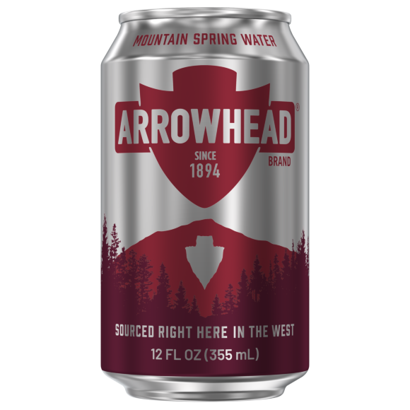 Arrowhead® Brand Mountain Spring Water - Aluminum Can 12oz (24 Pack)