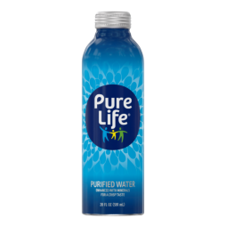 Pure Life® Purified Water Aluminum Bottle 20oz (18 Pack)