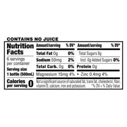 Splash Refresher™, Flavored Water Beverage, Wild Berry Flavor, 16.9 FL OZ Plastic Bottles (24 Count)