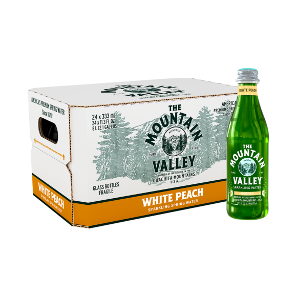 Mountain Valley Sparkling Water 333 ml Bottle (24 Pack)