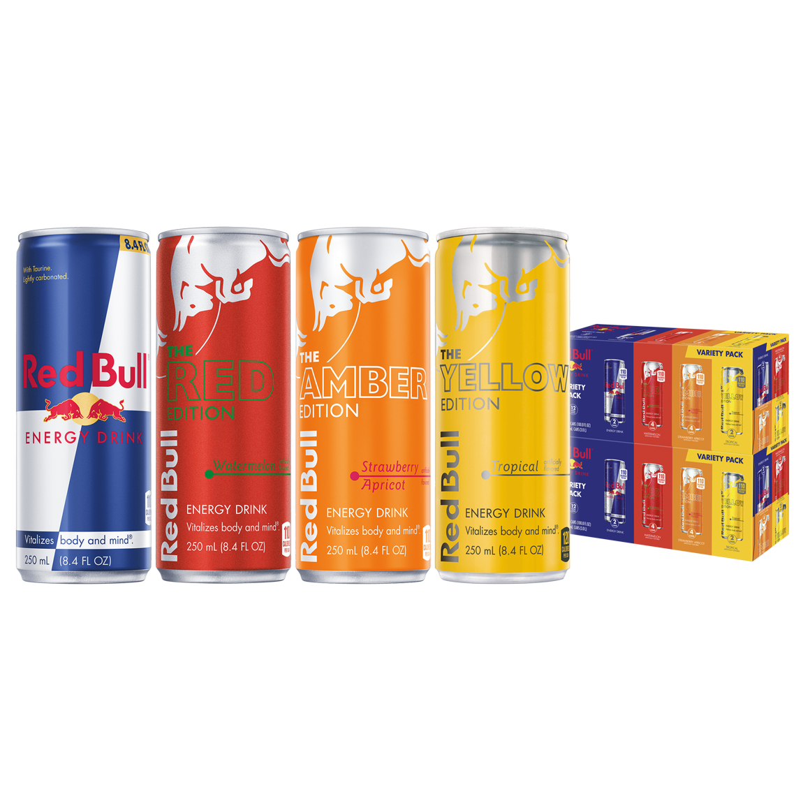 Red Bull Energy Drink Variety Pack | 8 Ounce, 24 Pack