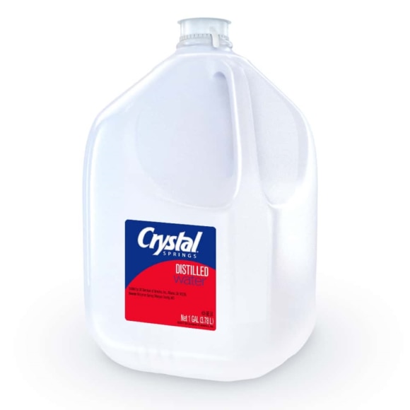 Crystal Springs® Distilled Water 1 Gallon Bottle (6 Pack)