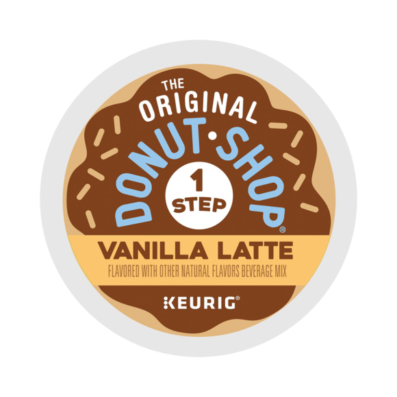 Donut Shop Vanilla Latte K Cup Pod 20 Count