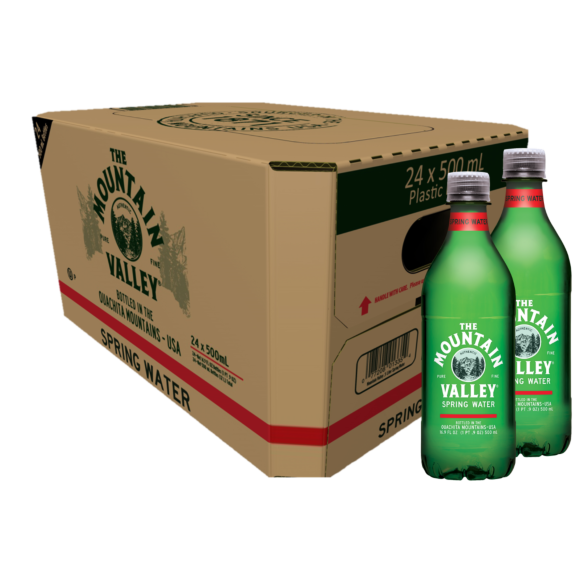 Mountain Valley Spring Water .5 Liter (16.9 oz.) Bottle (24 Pack)