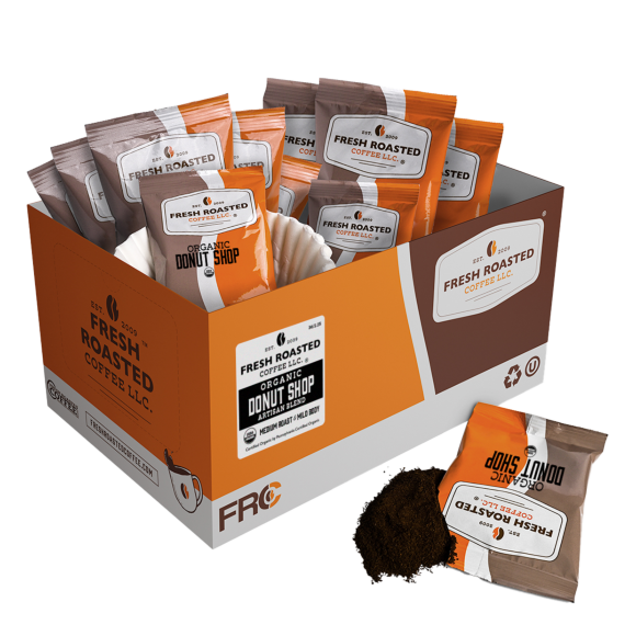 Fresh Roasted Coffee LLC. Donut Shop Coffee