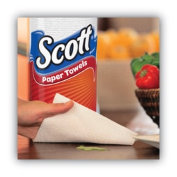 Scott® Choose-A-Sheet Kitchen Roll Paper Towel 1-Ply 102 Sheets Roll 15 Rolls Pack