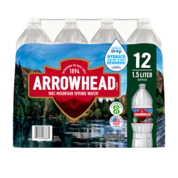 Arrowhead® Spring Water | 1.5 Liter 12-Pack | ReadyRefresh