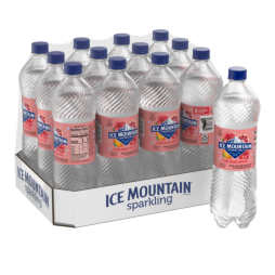Ice Mountain® Brand Sparkling 100% Natural Spring Water - Blood Orange Hibiscus