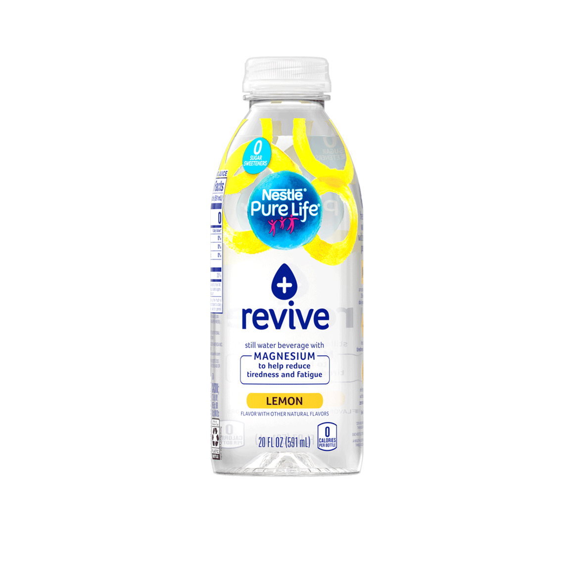 Nestlé®Pure Life®+ Revive Enhanced Flavored Water - Lemon plus Magnesium Image1