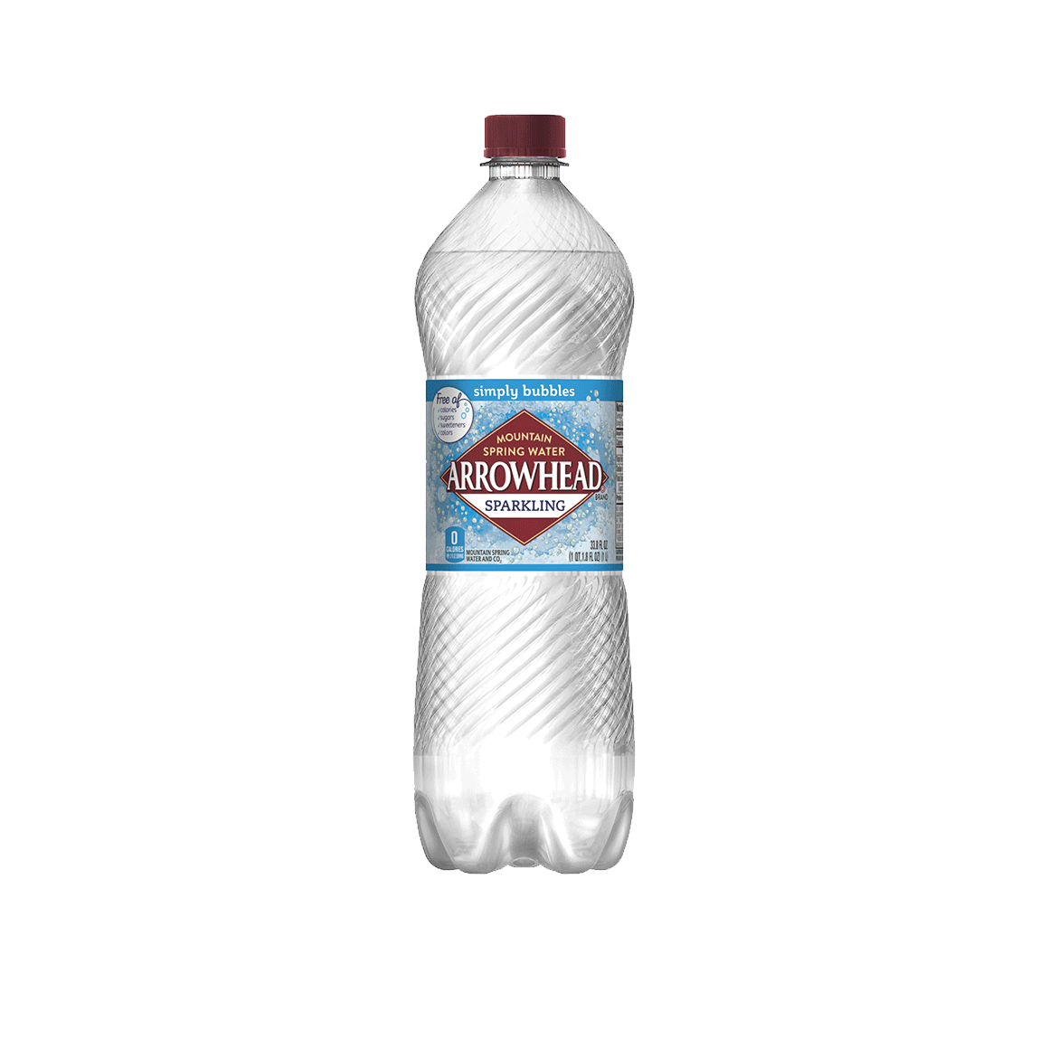 Arrowhead® Brand Sparkling 100% Mountain Spring Water - Simply Bubbles Image2