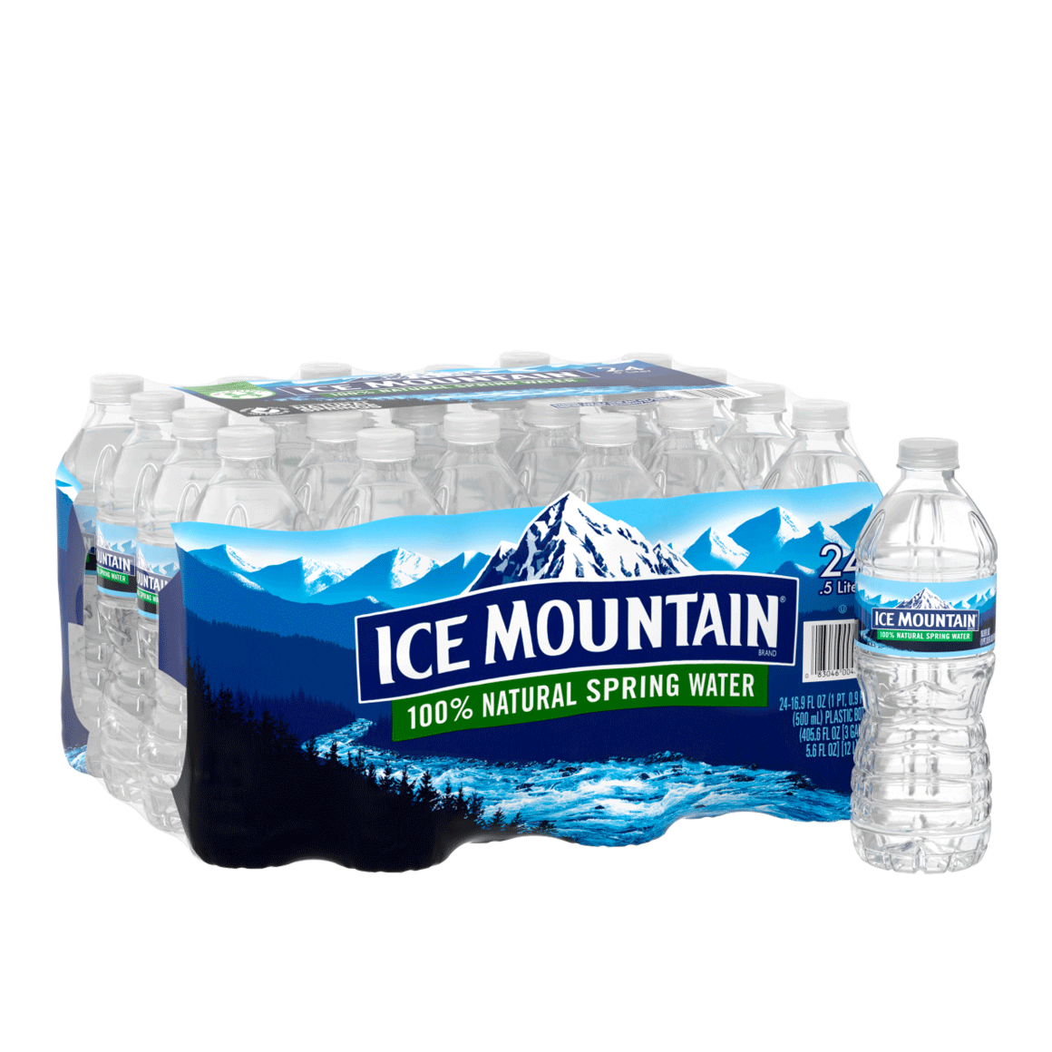 Ice Mountain® 100% Natural Spring Water