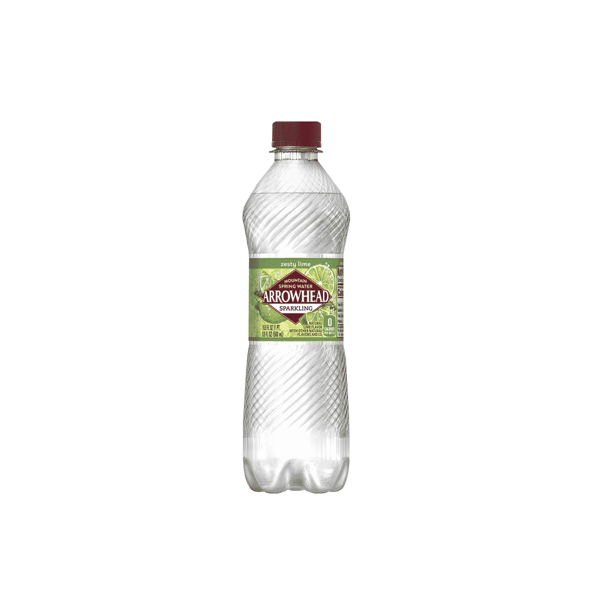 Arrowhead® Brand Sparkling 100% Mountain Spring Water - Zesty Lime Image1