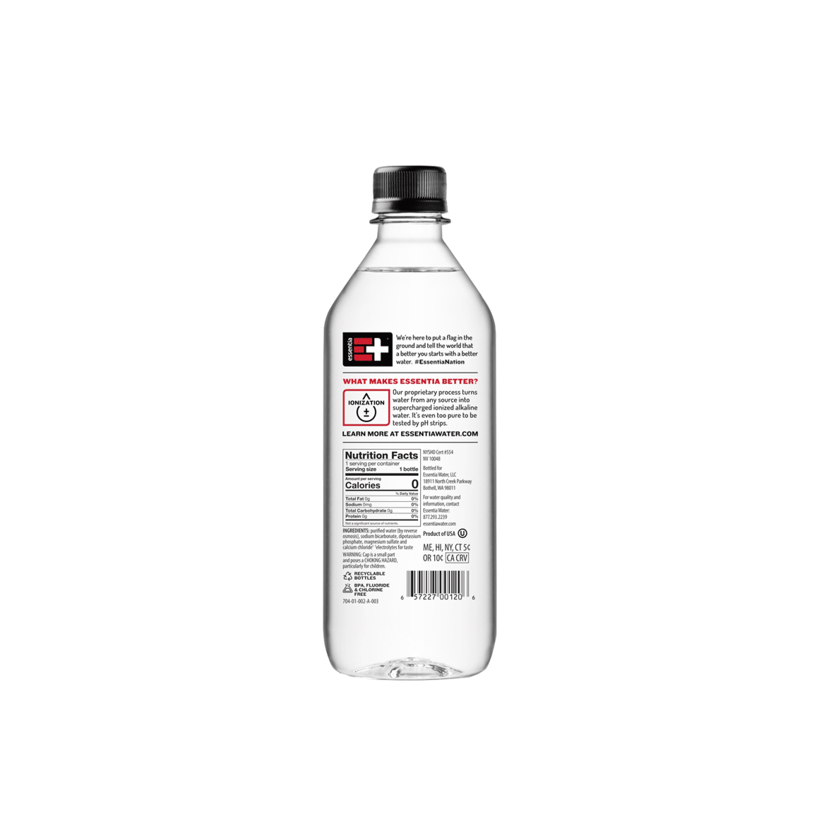 Essentia® Ionized Alkaline Bottled Water Image2