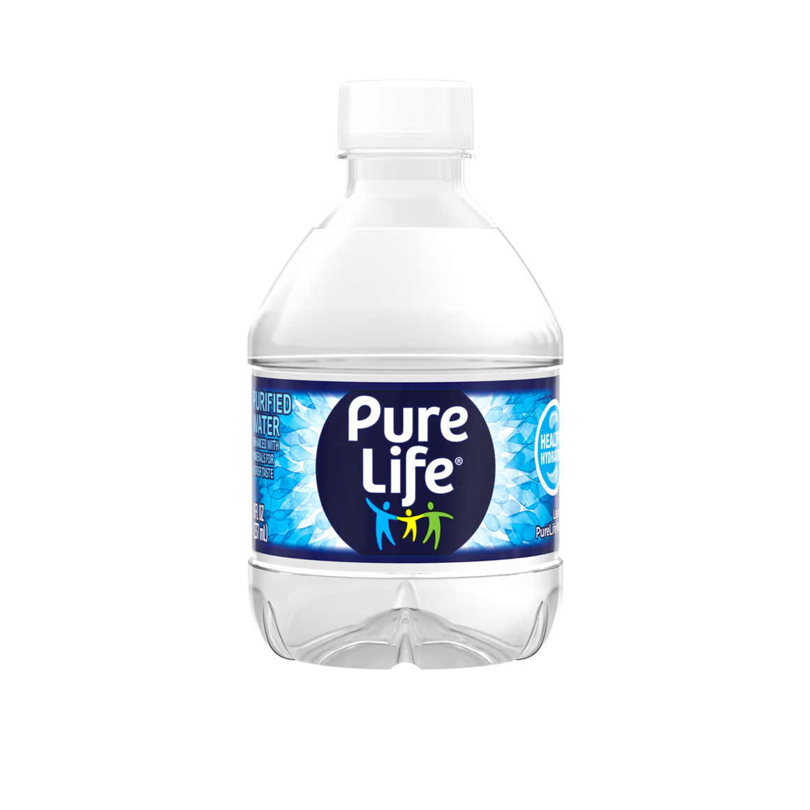 Pure Life Purified Water, 8 Fl Oz, Plastic Bottled Water (24 Pack) Image2