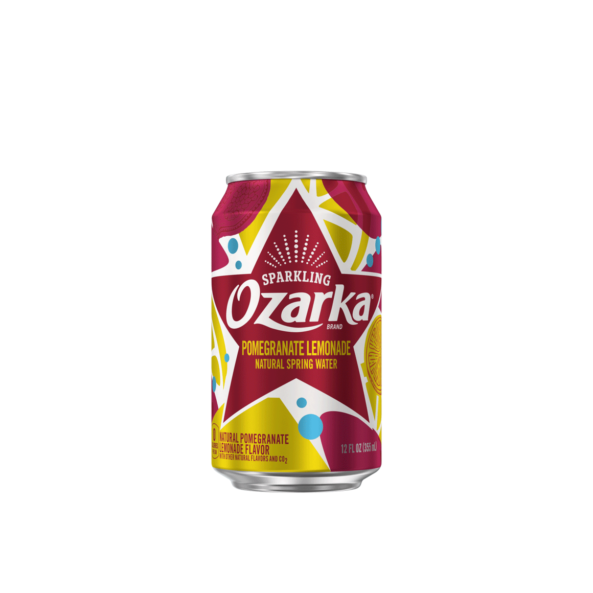 Ozarka® Pomegranate Lemonade Sparkling Water Image2