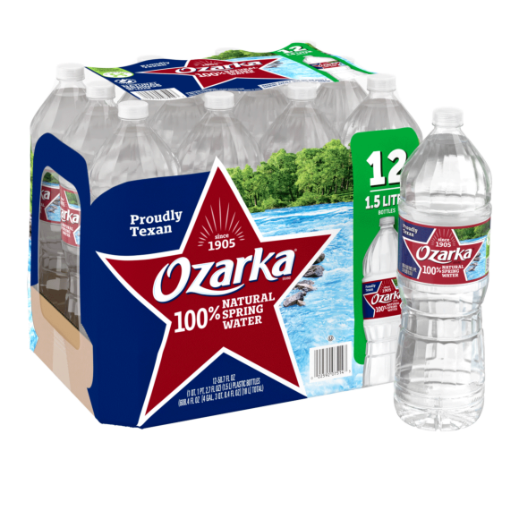 Ozarka® Spring Water | 1.5 Liter 12-Pack| ReadyRefresh