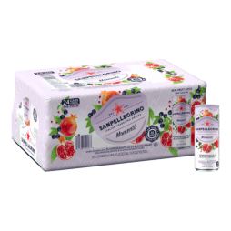 Sanpellegrino® Momenti Pomegranate & Black Currant Italian Sparkling Drinks - Slim Cans