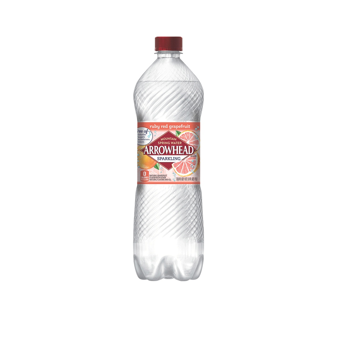 Arrowhead® Brand Sparkling 100% Mountain Spring Water - Ruby Red Grapefruit Image1