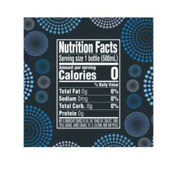 ORIGIN™ Sparkling Water 16.9 Fl Oz Recycled Plastic Bottle (24 Pack)