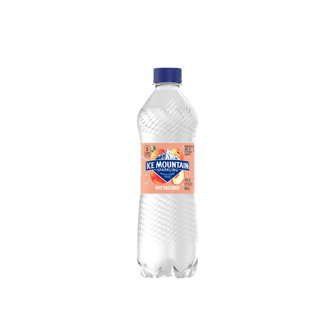 Ice Mountain® White Peach Ginger Sparkling Water Image2