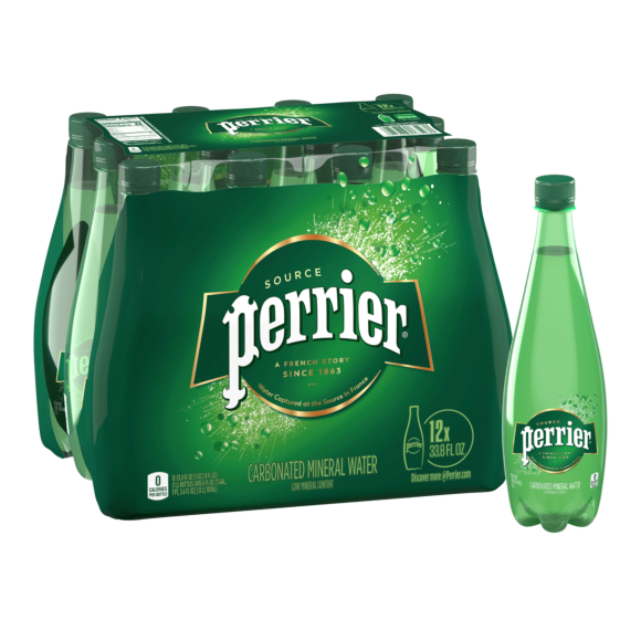 Perrier® Original Carbonated Mineral Water - Plastic