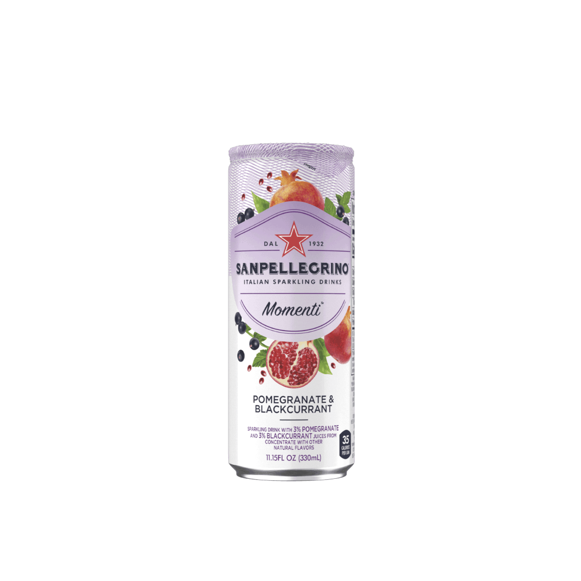 Sanpellegrino® Momenti Italian Sparkling Drinks Rainbow Pack - Slim Cans Image3
