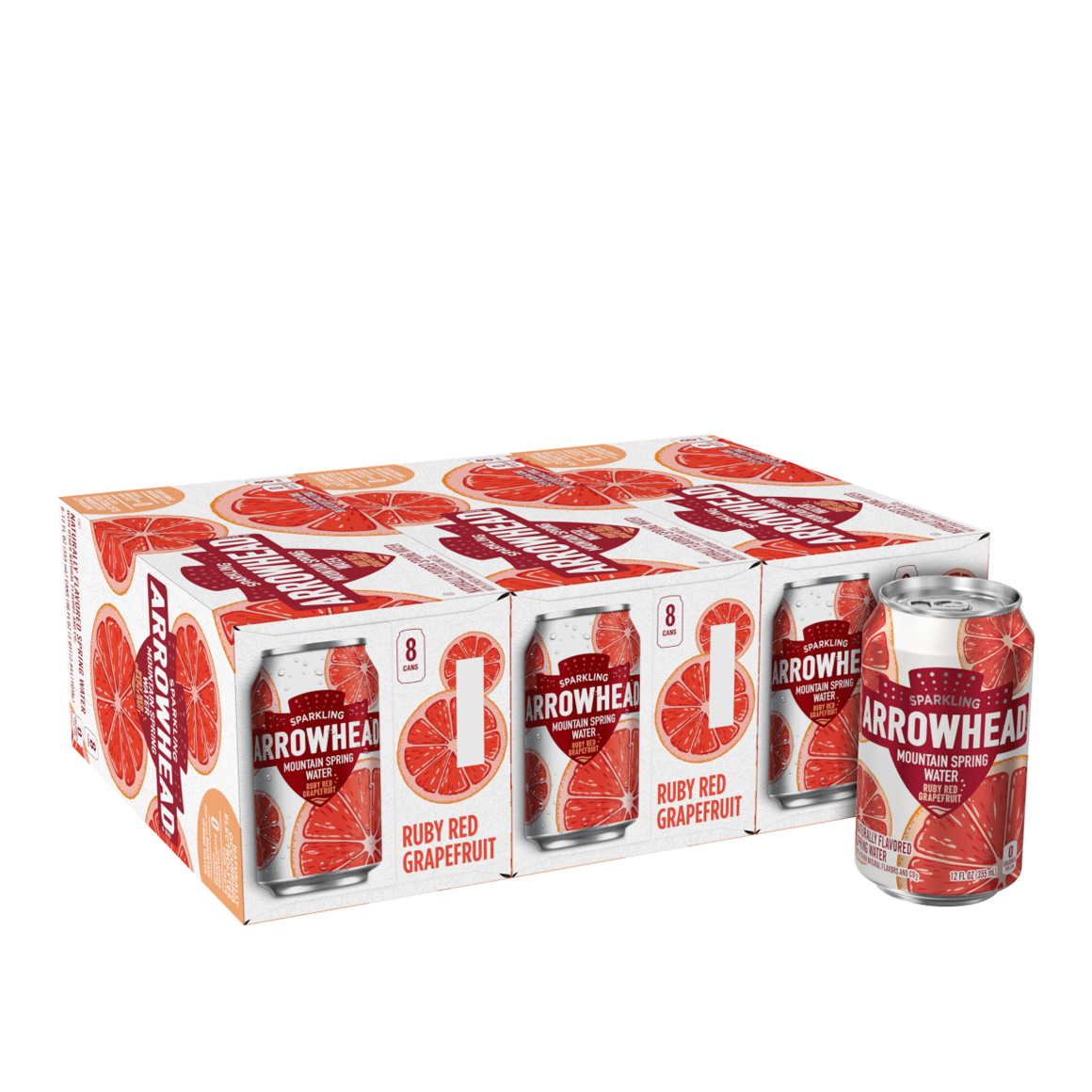 Arrowhead® Brand Sparkling 100% Mountain Spring Water - Ruby Red Grapefruit