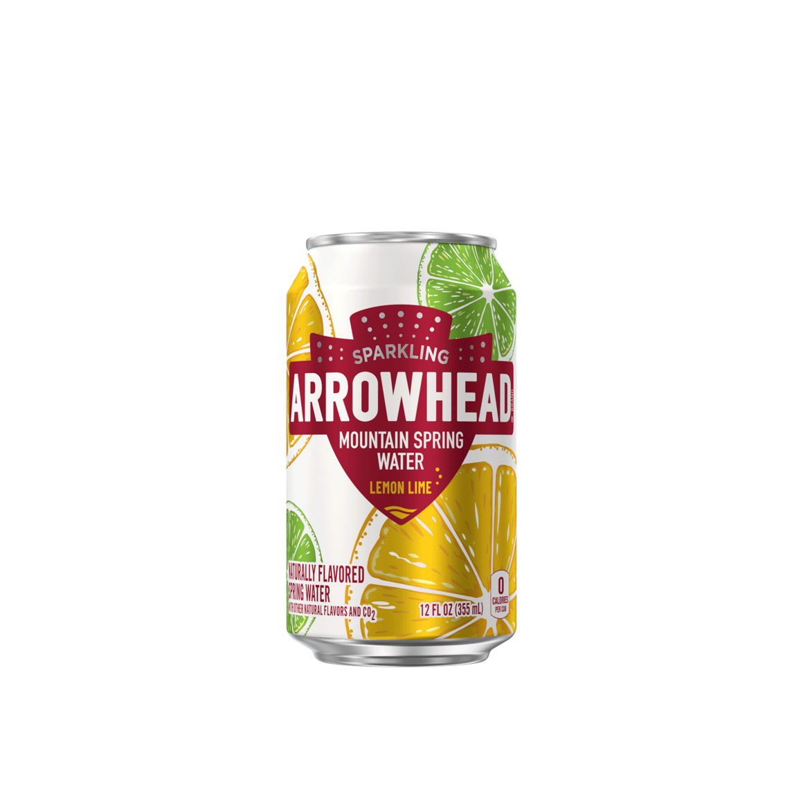 Arrowhead® Brand Sparkling 100% Mountain Spring Water - Lemon Lime Image1