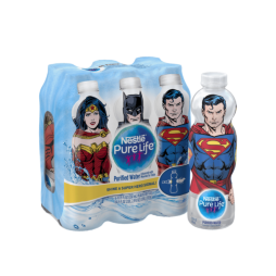 Nestlé® Pure Life® DC Comics Super Heroes 11.15 oz PET 6pk