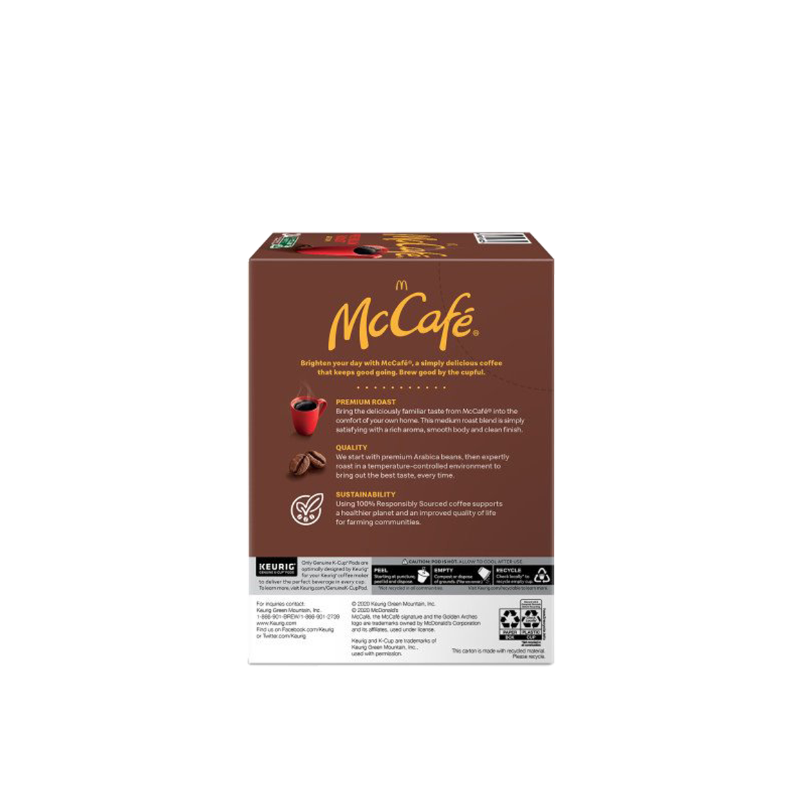 mccafe k cup premium roast coffee 1 box with 24 count Image1