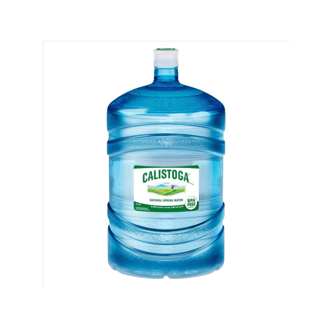 Calistoga® Mountain Spring Water - 5 Gallon - Bottle - Case of 1