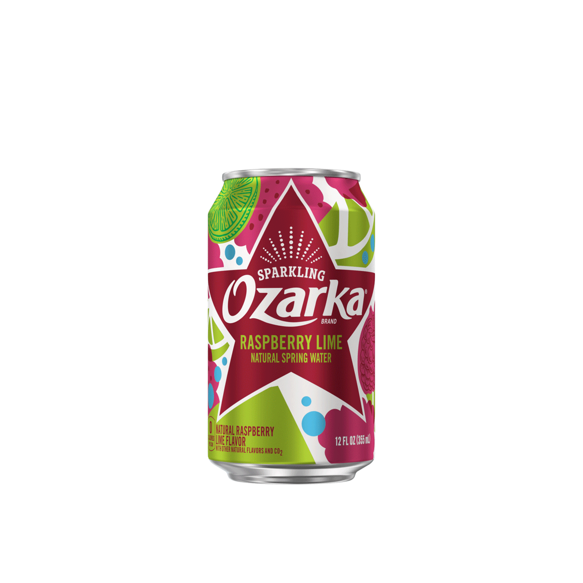 Ozarka® Rainbow Flavored Sparkling Water Variety Pack Image2