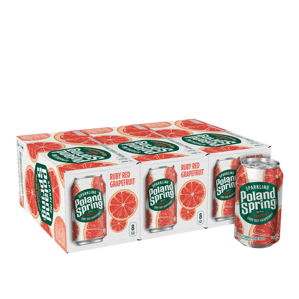 Poland Spring® Ruby Red Grapefruit Sparkling Water