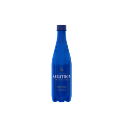 Saratoga® Sparkling Spring Water 16 Fl Oz Plastic Bottle (24 Pack)