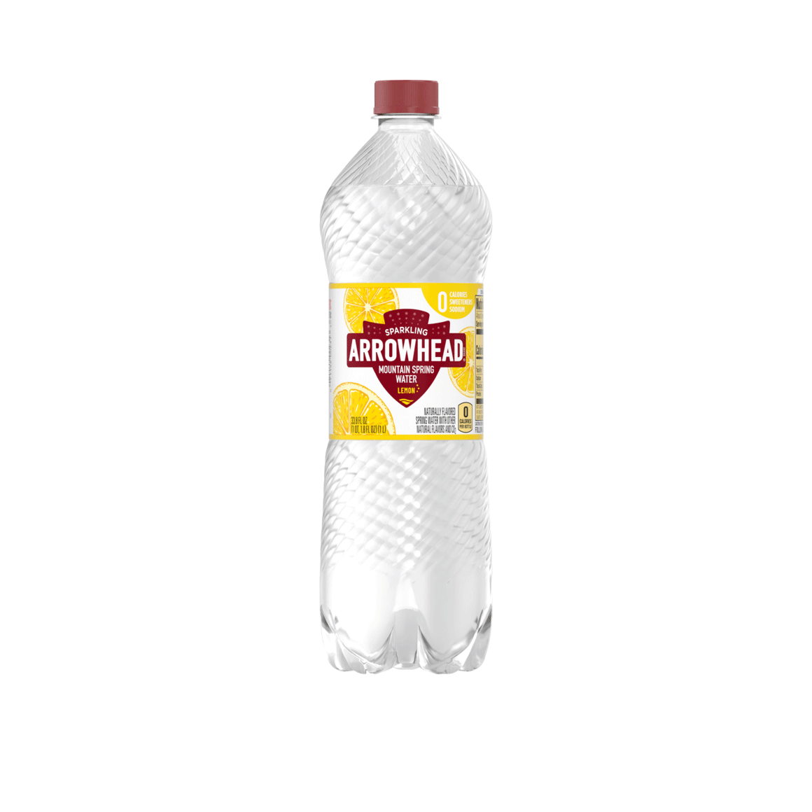 Arrowhead® Brand Sparkling 100% Mountain Spring Water - Lively Lemon Image2