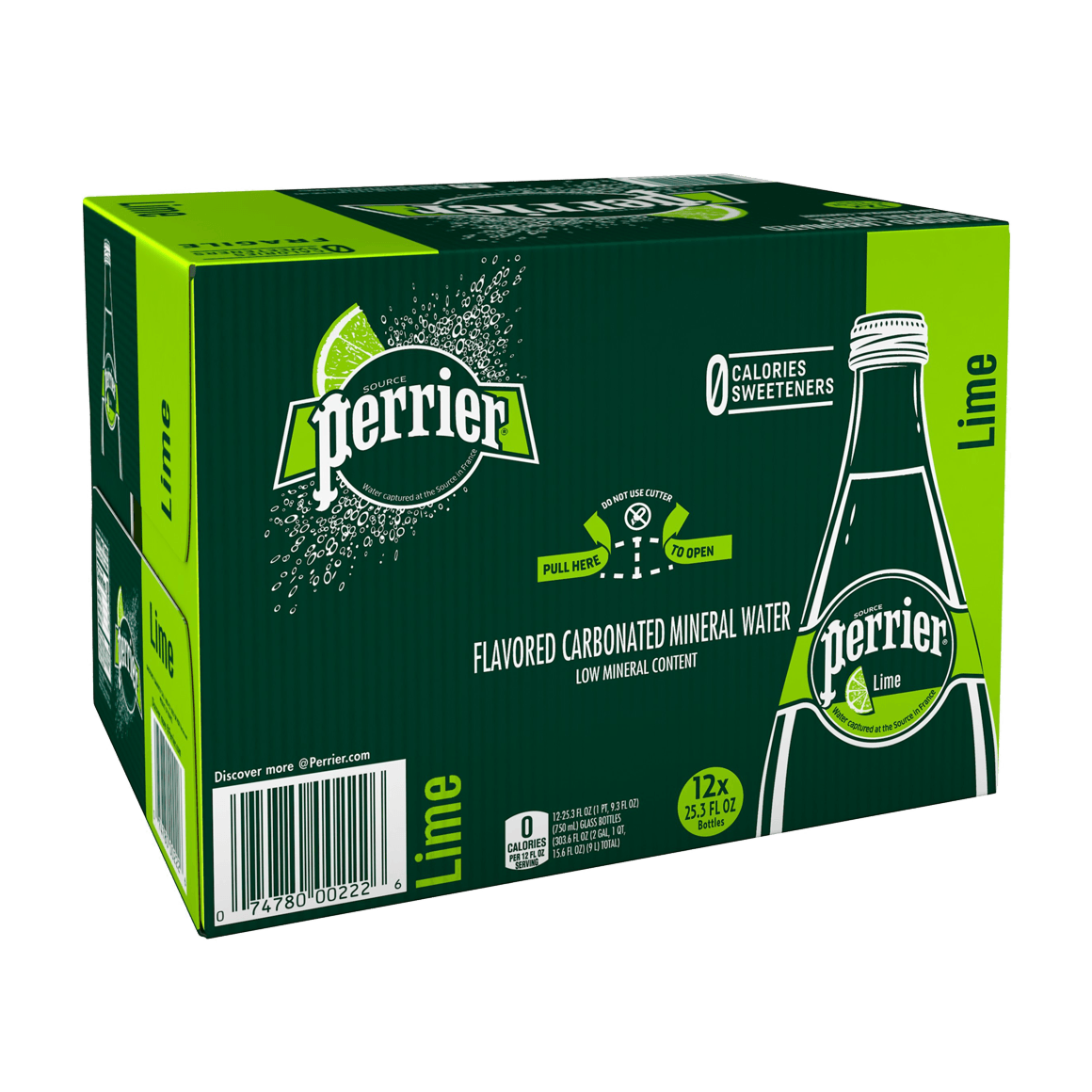Perrier® Carbonated Mineral Water - Lime Image2