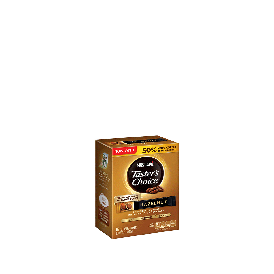 Nescafe Coffee Sticks Hazelnut 16 Count Readyrefresh