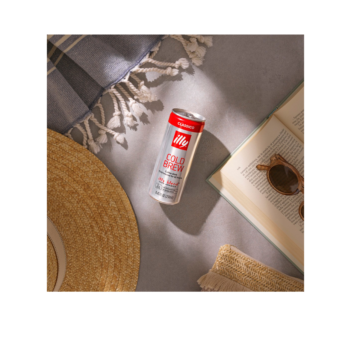 illy® Ready to Drink Coffee Cold Brew Classico 8.5 FL Oz Aluminum Cans (12 Pack) Image5