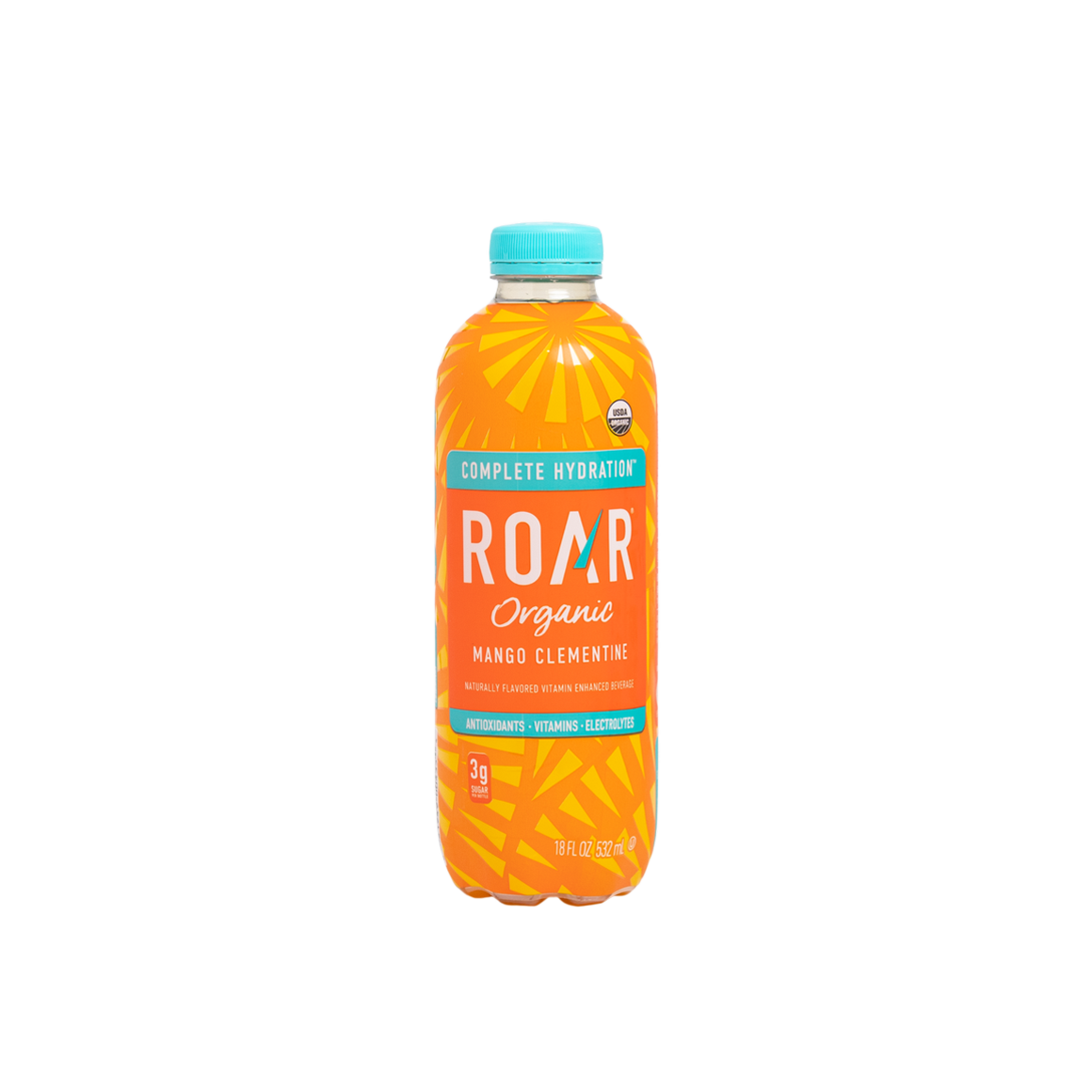 bottle of roar organic mango clementine drink Image1