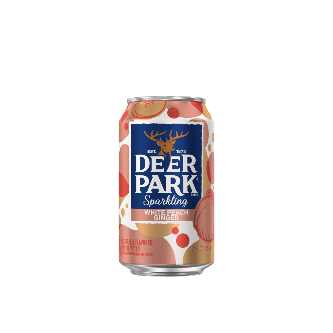 Deer Park® White Peach Ginger Sparkling Water Image2